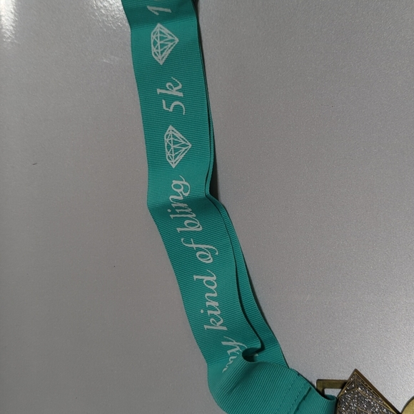 My Kind of Bling 5k Virtual Race Medal - Picture 3 of 3